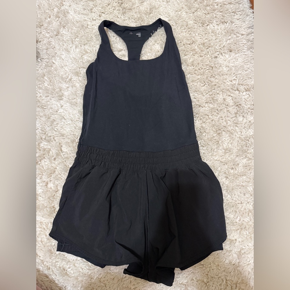 Black Sleeveless  Offline Aerie Romper